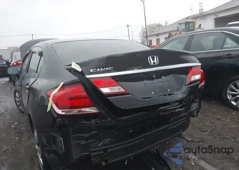 2013 Honda Civic Lx из США, поврежденный, VIN 19XFB2F5XDE218866